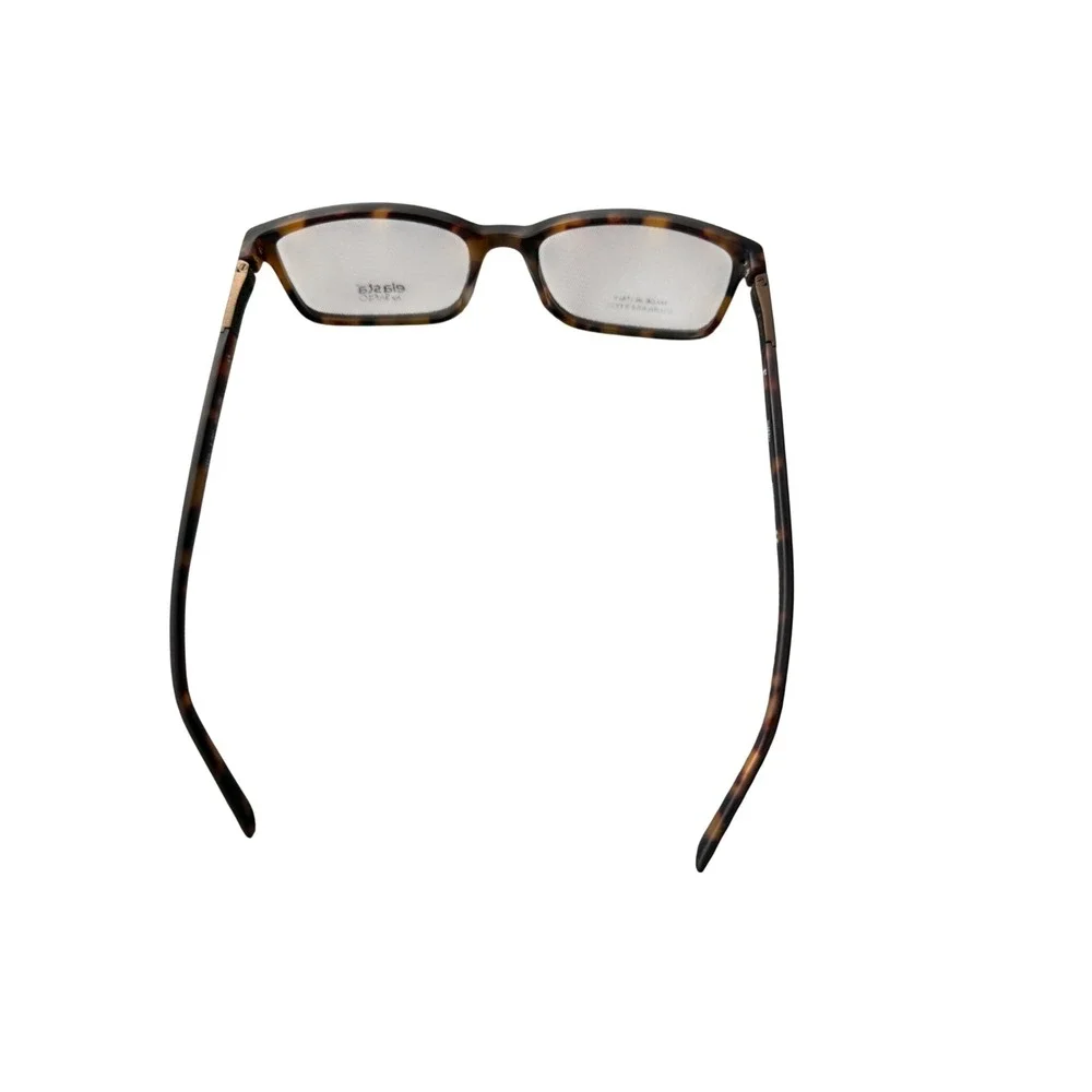 Safilo Eyeglass Frames Women 52-16-150 Tortoise Elasta E 1647 HGC Italy Square